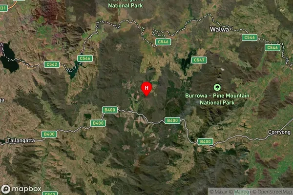 Koetong,Victoria Satellite Map