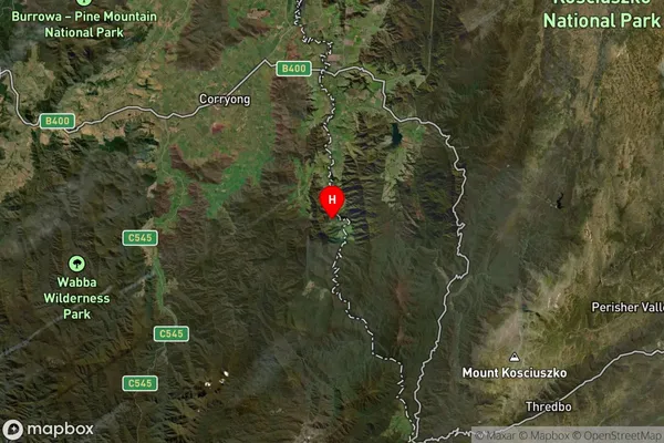 Biggara,Victoria Satellite Map