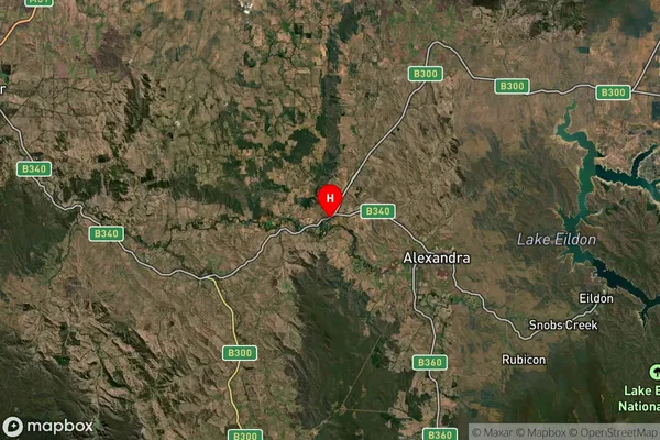 Cathkin,Victoria Satellite Map