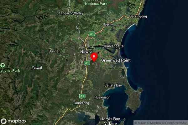 Worrigee,New South Wales Satellite Map