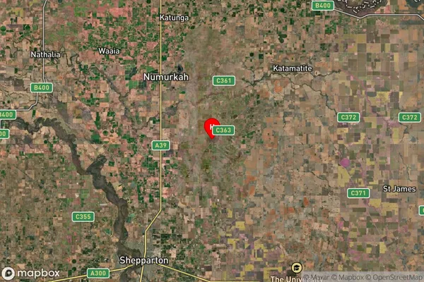 Marungi,Victoria Satellite Map