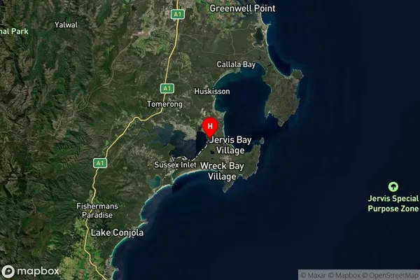 Wrights Beach,New South Wales Satellite Map