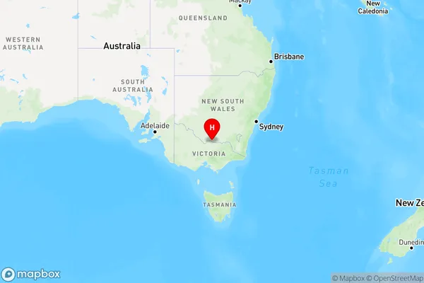 Barooga,New South Wales Region Map