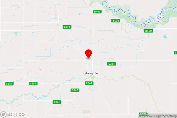 Katamatite,Victoria Area Map