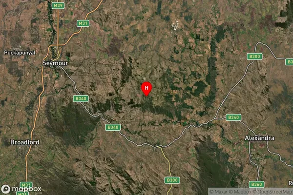 Highlands,Victoria Satellite Map