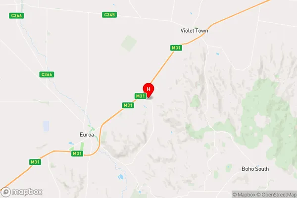 Balmattum,Victoria Area Map