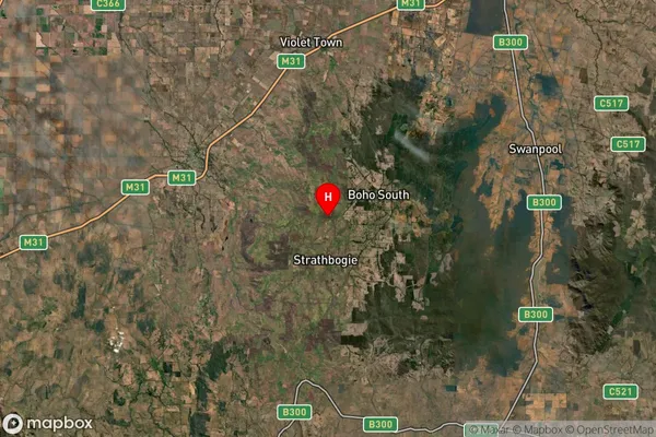 Kithbrook,Victoria Satellite Map