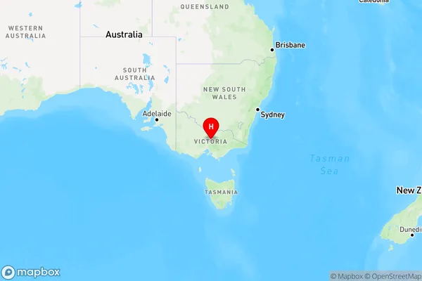 Tarcombe,Victoria Region Map