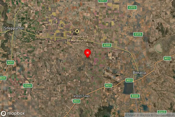 Koonda,Victoria Satellite Map