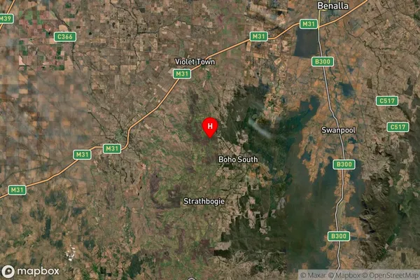 Marraweeney,Victoria Satellite Map