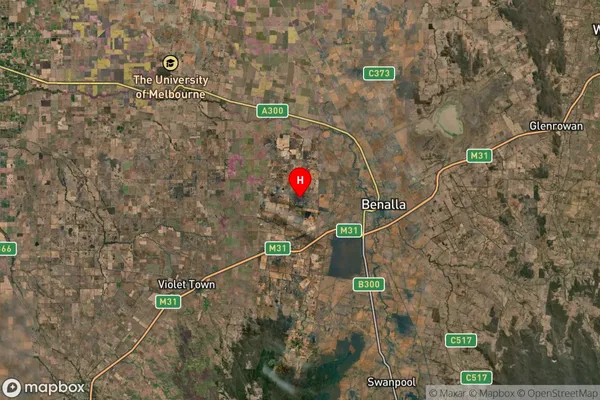 Tarnook,Victoria Satellite Map