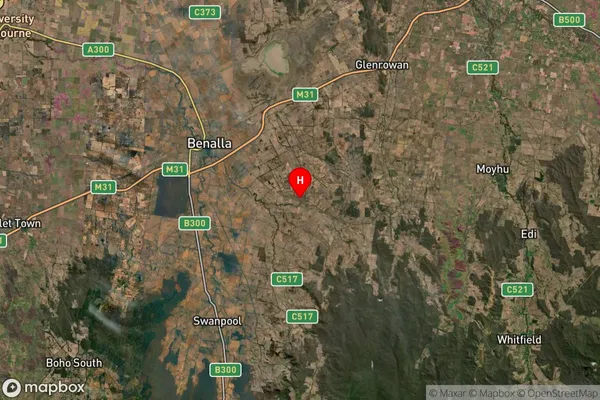 Kilfeera,Victoria Satellite Map