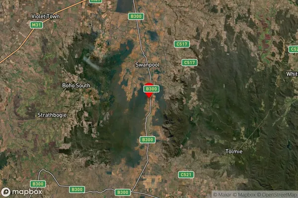 Lima South,Victoria Satellite Map