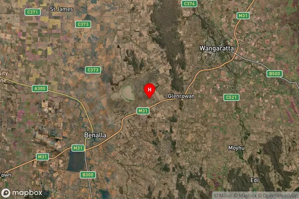 Winton North,Victoria Satellite Map