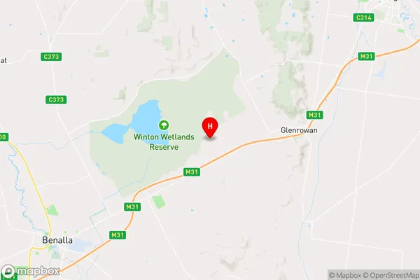 Winton North,Victoria Area Map