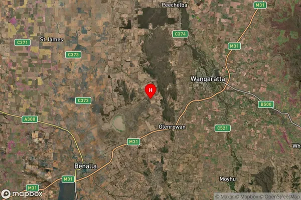 Taminick,Victoria Satellite Map