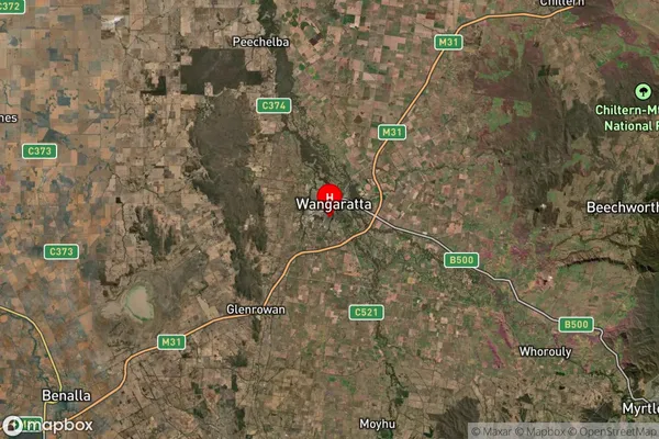 Yarrunga,Victoria Satellite Map