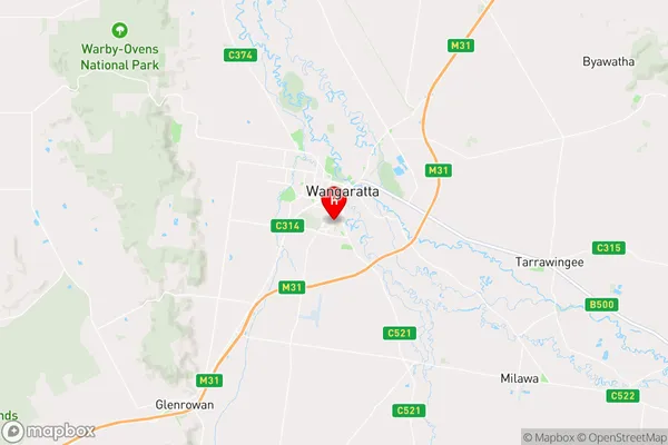 Yarrunga,Victoria Area Map