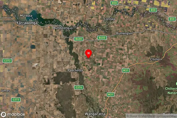 Boorhaman East,Victoria Satellite Map