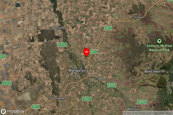 Bowser,Victoria Satellite Map