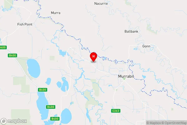 Murrabit West,Victoria Area Map