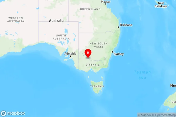 Murrabit West,Victoria Region Map