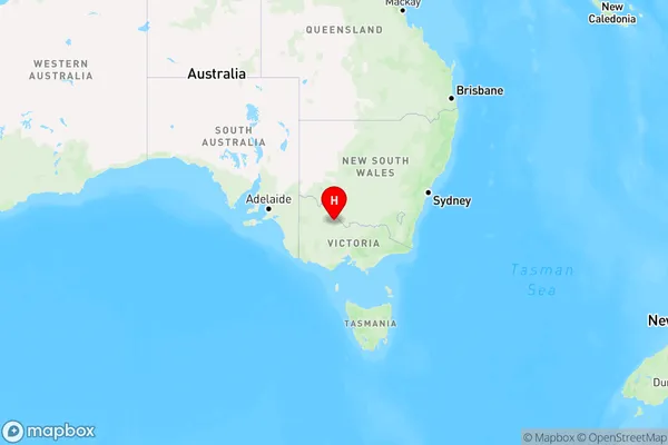 Normanville,Victoria Region Map