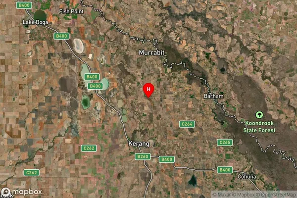 Westby,Victoria Satellite Map