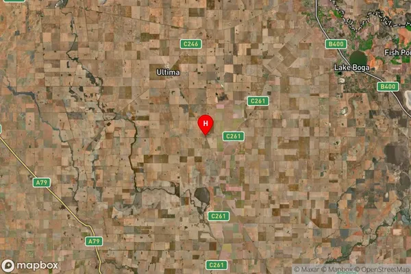 Meatian,Victoria Satellite Map