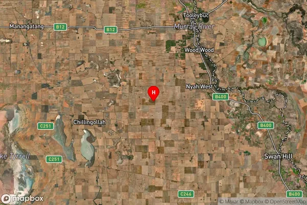 Nyrraby,Victoria Satellite Map