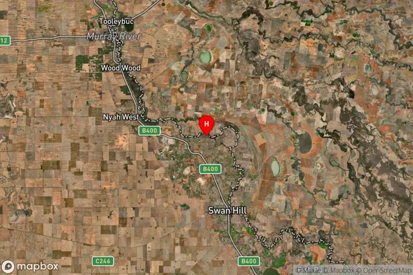 Speewa,Victoria Satellite Map