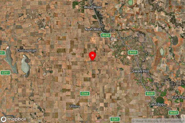 Bulga,Victoria Satellite Map