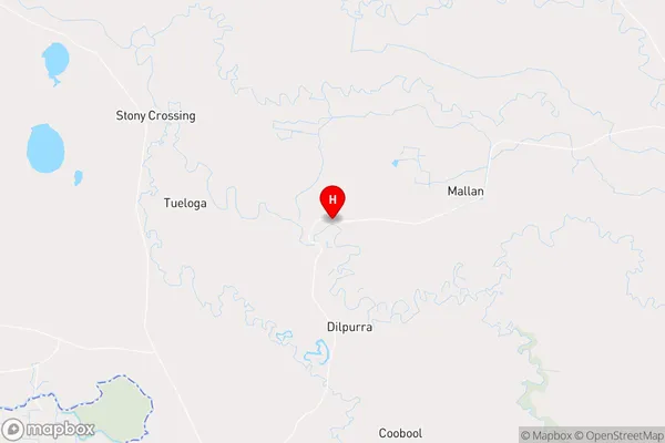 Mallan,New South Wales Area Map