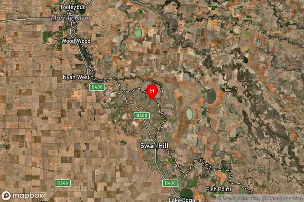 Tyntynder,Victoria Satellite Map