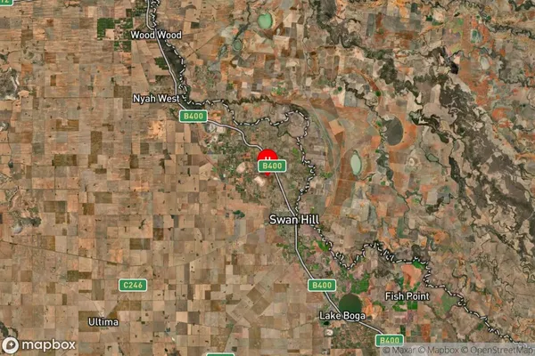 Tyntynder South,Victoria Satellite Map