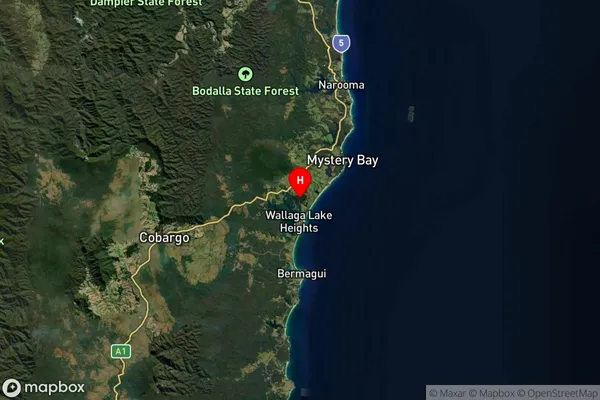 Akolele,New South Wales Satellite Map