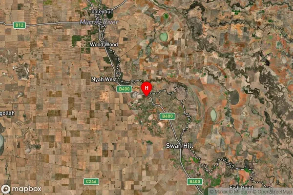 Beverford,Victoria Satellite Map