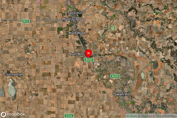 Vinifera,Victoria Satellite Map