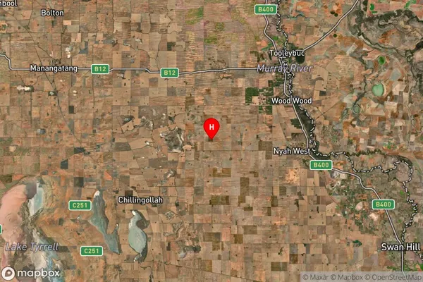 Towan,Victoria Satellite Map