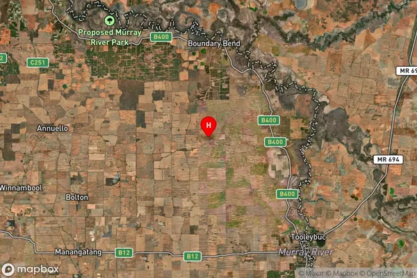 Kooloonong,Victoria Satellite Map