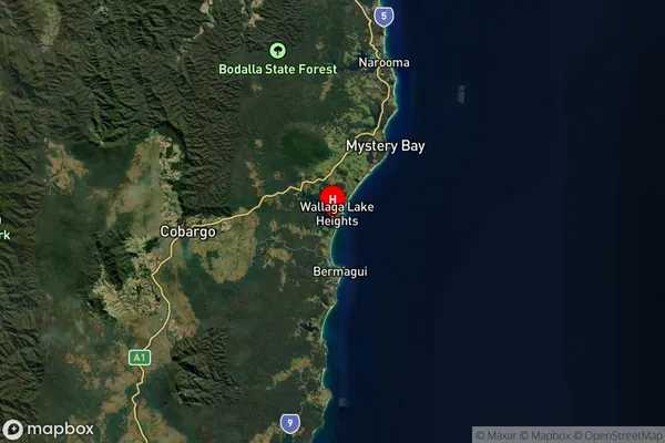 Beauty Point,New South Wales Satellite Map