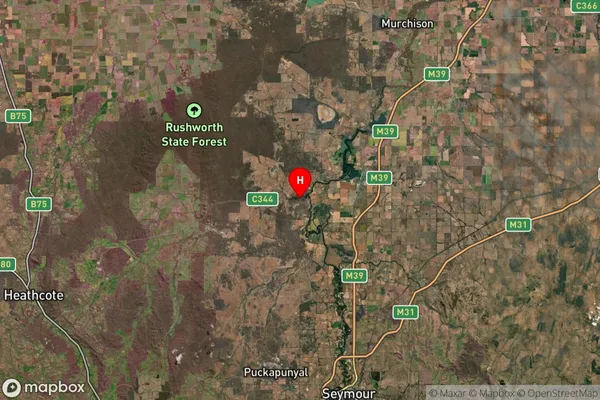 Mitchellstown,Victoria Satellite Map