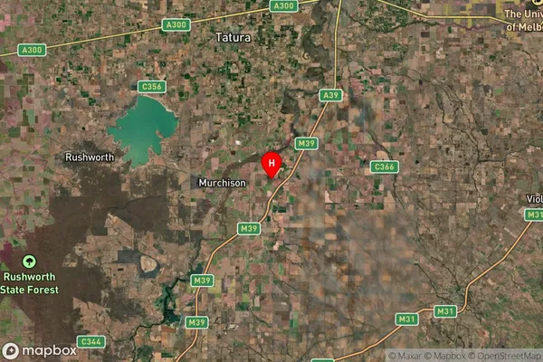 Moorilim,Victoria Satellite Map