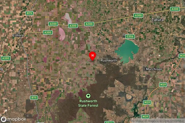 Moora,Victoria Satellite Map