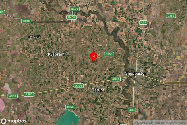 Gillieston,Victoria Satellite Map