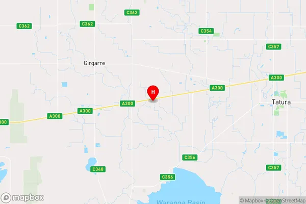 Girgarre East,Victoria Area Map