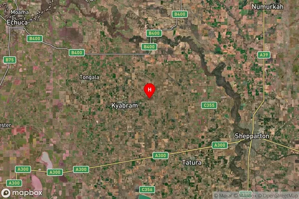 Lancaster,Victoria Satellite Map