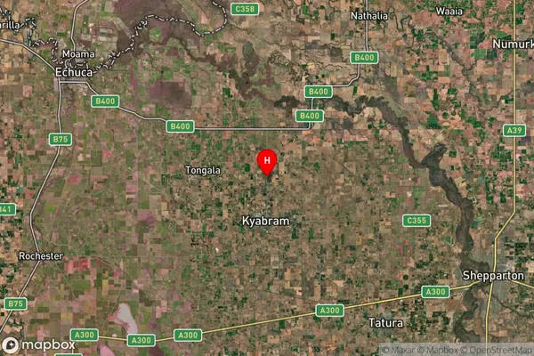 Taripta,Victoria Satellite Map