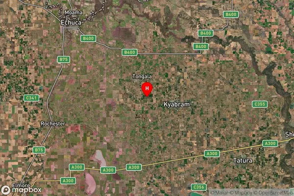 Ky West,Victoria Satellite Map