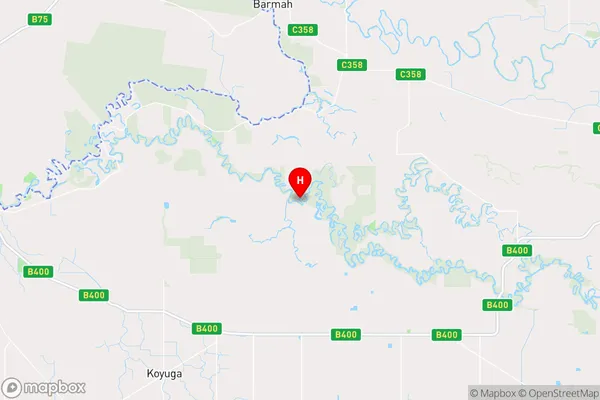 Yambuna,Victoria Area Map